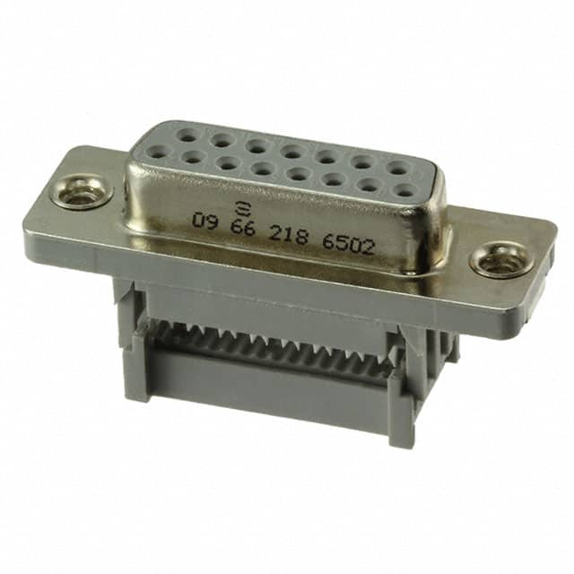 09662186502 CONN D-SUB RCPT 15P PNL MNT IDC