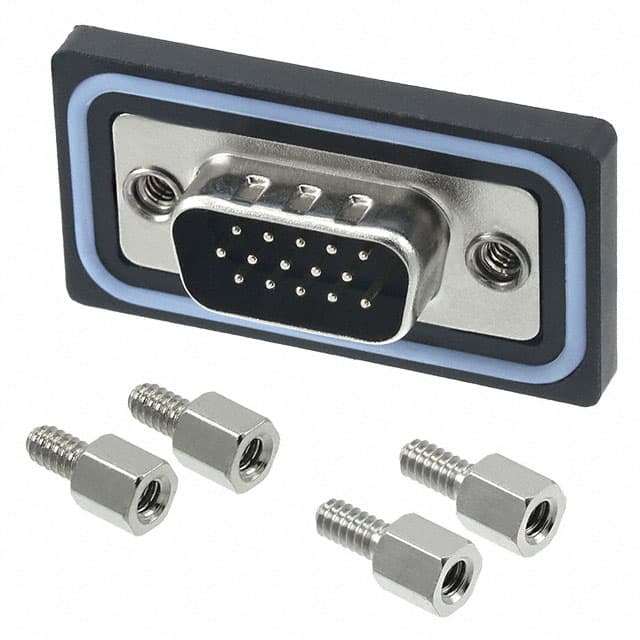 A-HDS 15 LL-WP CONN D-SUB HD PLUG 15POS PNL MNT