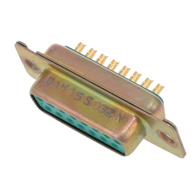 DAM15S032N CONN D-SUB RCPT 15POS SLDR CUP