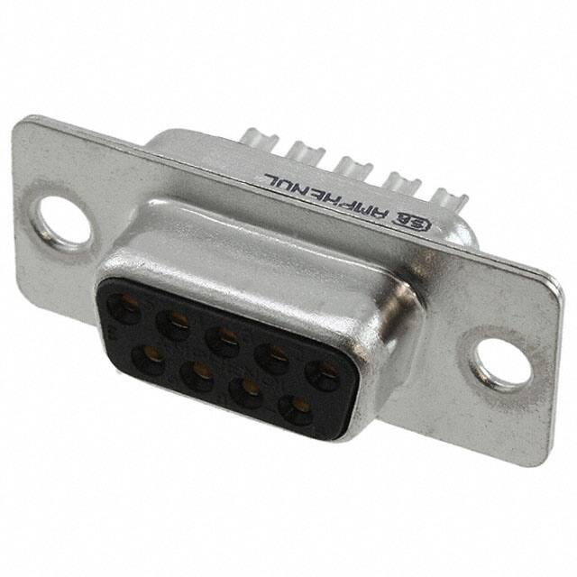 FCE17E09SM240 CONN D-SUB RCPT 9POS SLDR CUP