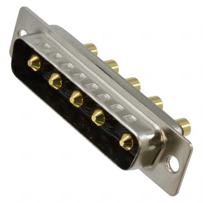 681S5W5103L001 CONN D-SUB PLUG 5P PNL MNT SLDR