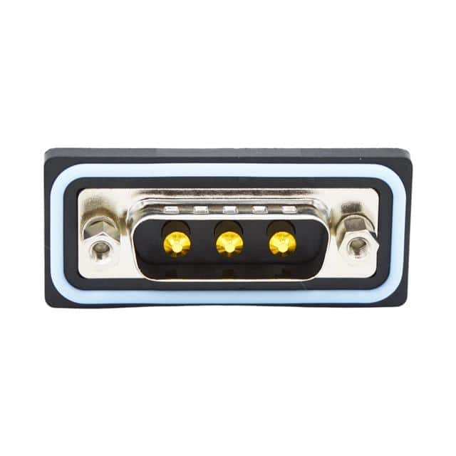 CDFR3W3113L262 CONN D-SUB PLUG 3POS R/A SLDR