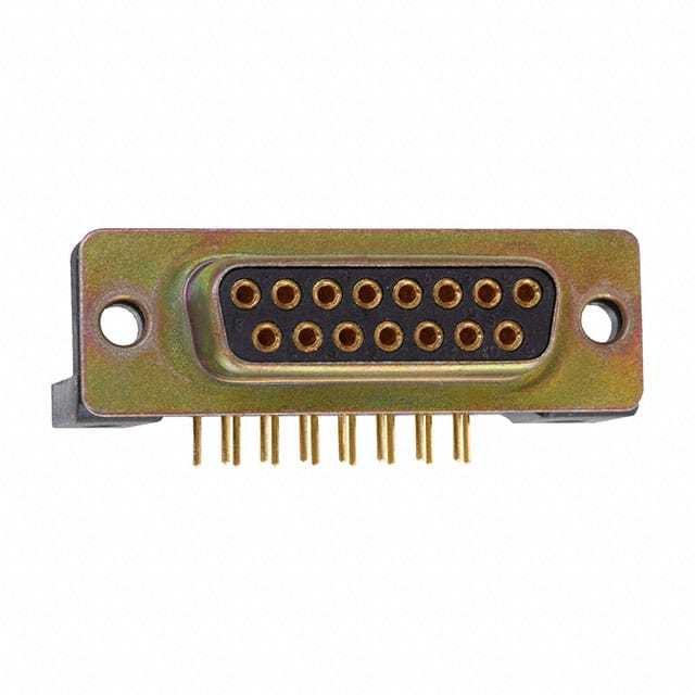M24308/23-26F CONN D-SUB RCPT 15POS R/A SOLDER