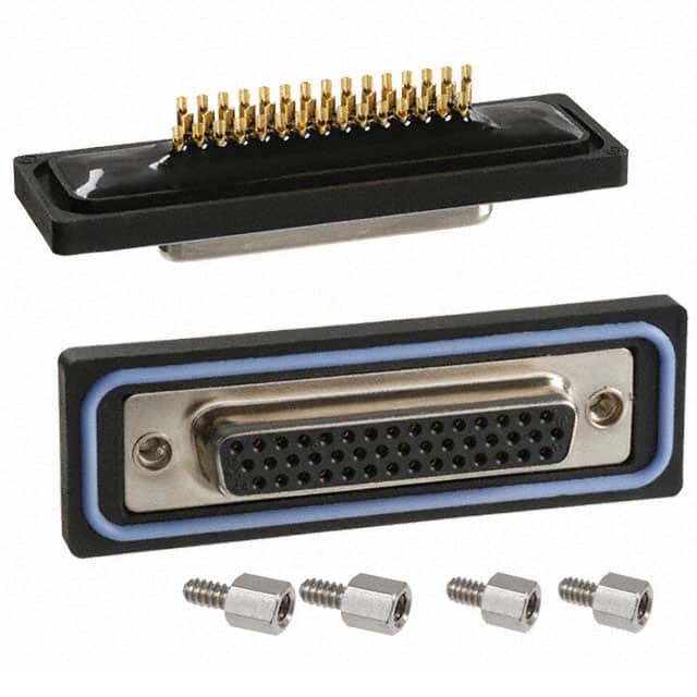 A-HDF 44 LL-WP CONN D-SUB HD RCPT 44POS PNL MNT