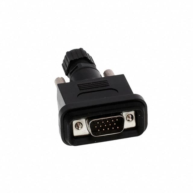 DCCHD15M CONN D-SUB HD PLUG 15P SLDR CUP