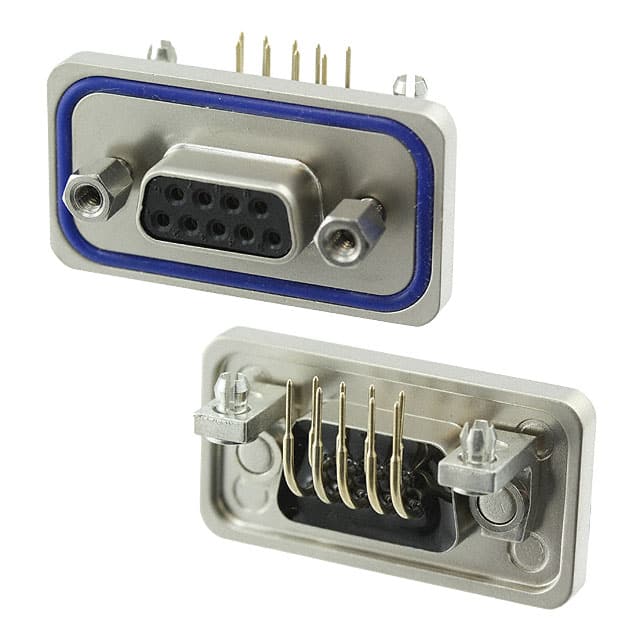 15-000773 CONN D-SUB RCPT 9POS R/A SLDR