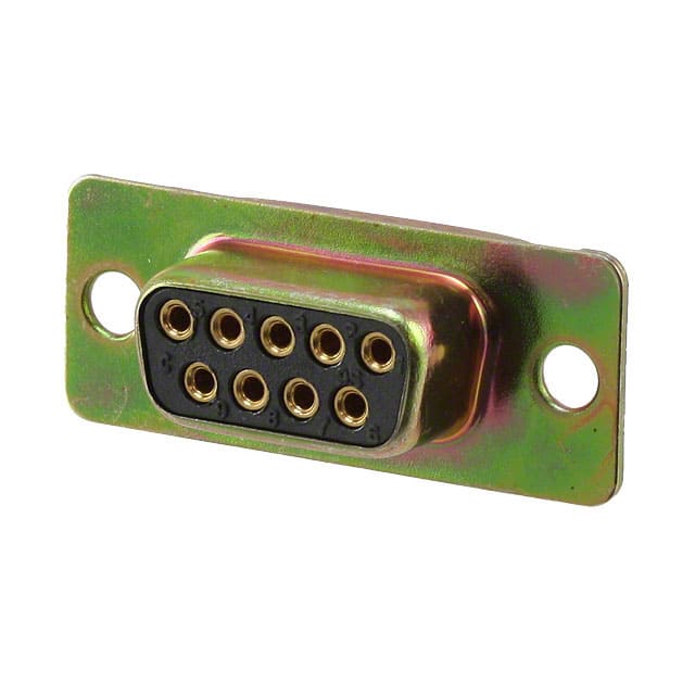 DEMM-9S-E CONN D-SUB RCPT 9P PNL MNT SLDR