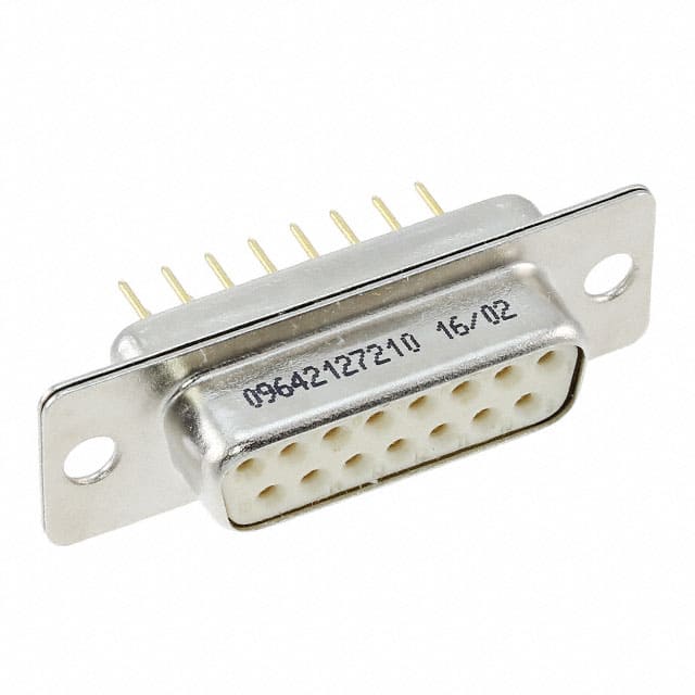 09642127210 CONN D-SUB RCPT 15POS VERT SLDR
