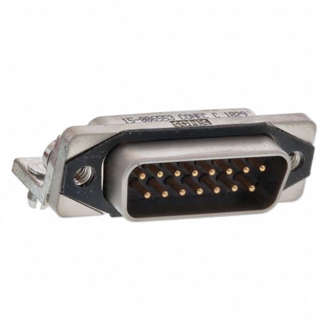 15-006553 CONN D-SUB PLUG 15POS R/A SLDR