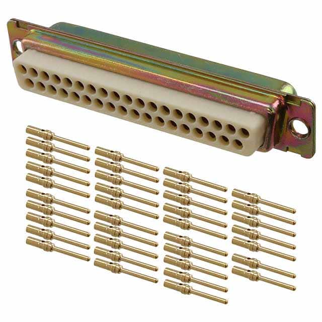 DCMA-37P CONN D-SUB PLG 37P PNL MT CRIMP