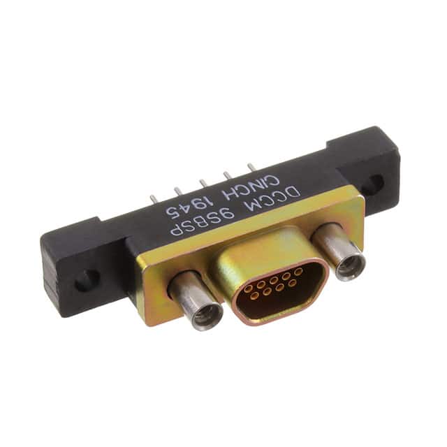 DCCM9SBSP CONN MICRO-D RCPT 9POS VERT SLDR