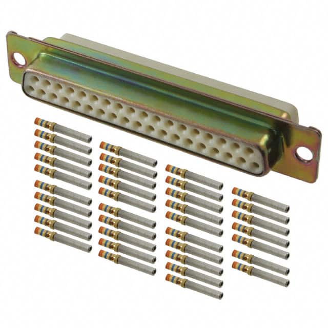 DCMAM-37S CONN D-SUB RCP 37P PNL MT CRIMP