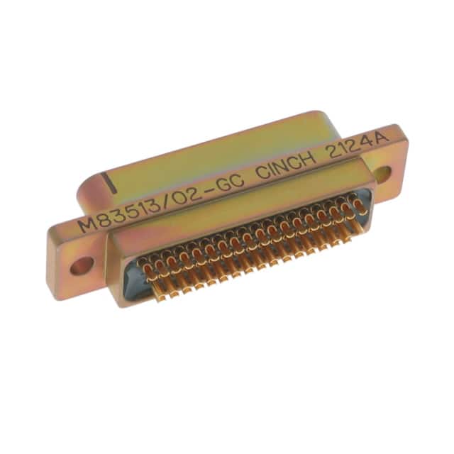 M83513/02-GC 51 POS RCPT SOLDER CUP CD PLTD