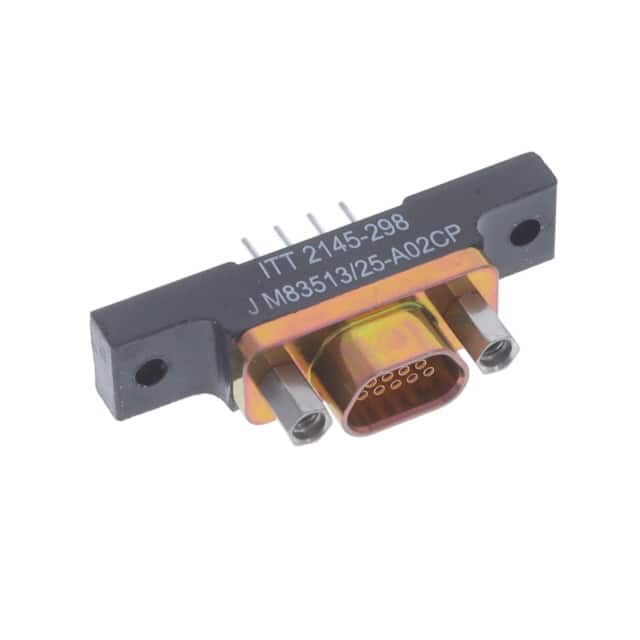M83513/25-A02CP MICRO-D RECEPTACLE 9POS PCB, CAD