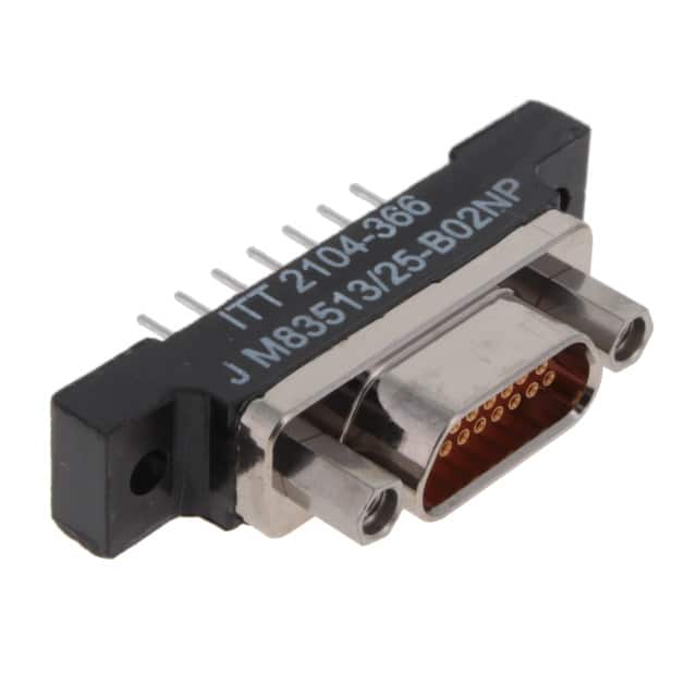 M83513/25-B02NP MICRO-D RECEPTACLE 15POS PCB, EL