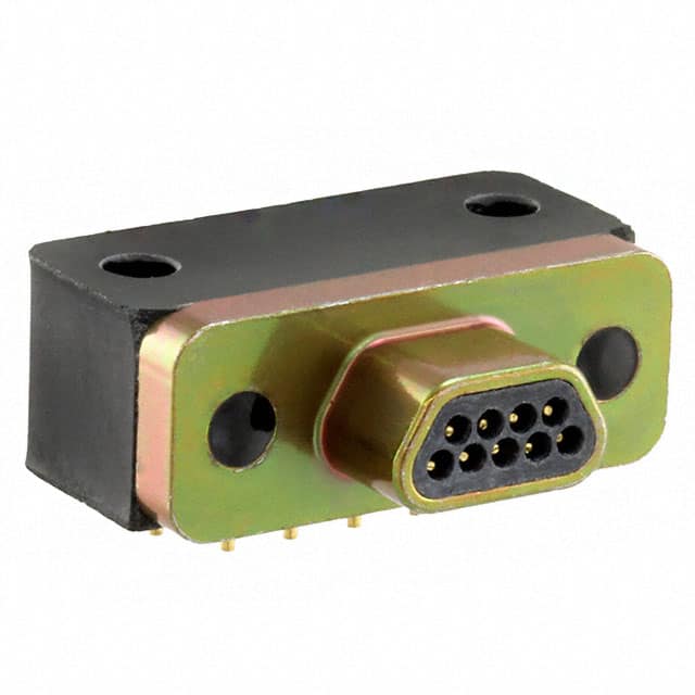 MDM-9PCBR-F222 CONN MICRO-D PLUG 9POS R/A SLDR