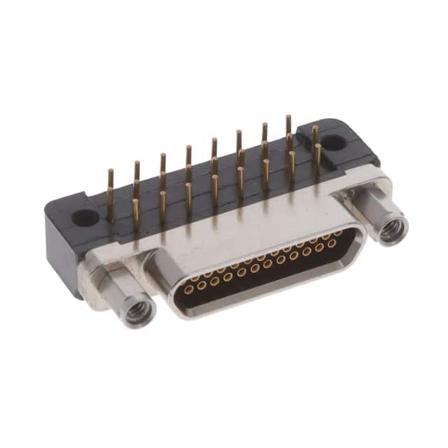MDLM-25SCBRP-F222 CONN MICRO-D RCPT 25POS R/A SLDR