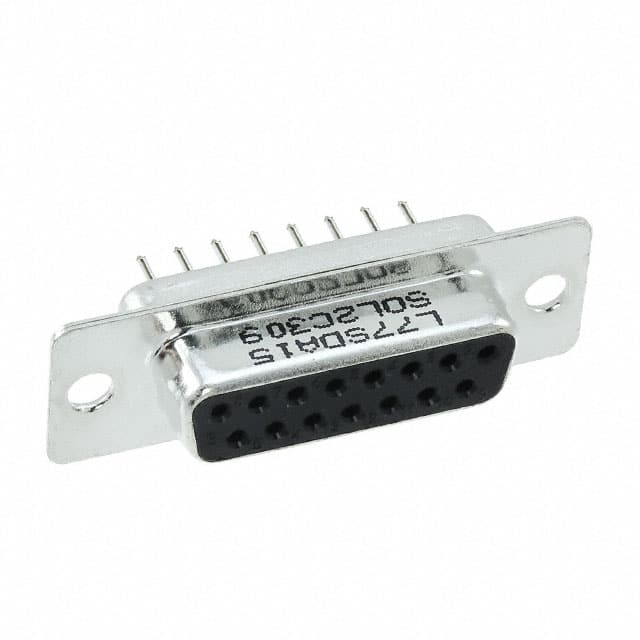 L77SDA15SOL2C309 CONN D-SUB RCPT 15POS VERT SLDR