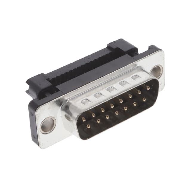 DA15-PF-M1 CONN D-SUB PLUG 15POS IDC