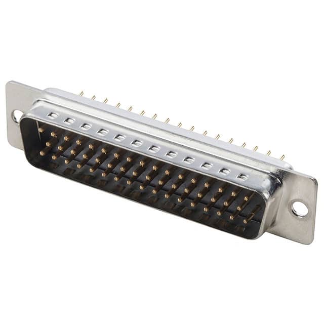 A-DS 50 PP/Z-BK CONN D-SUB PLUG 50POS VERT SLDR