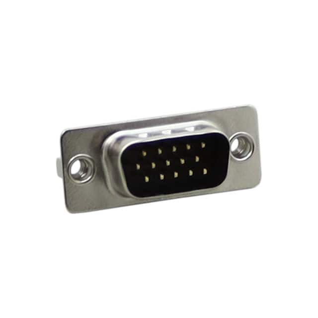 K86X-ED-15P-K CONN D-SUB HD PLUG 15P VERT SLDR