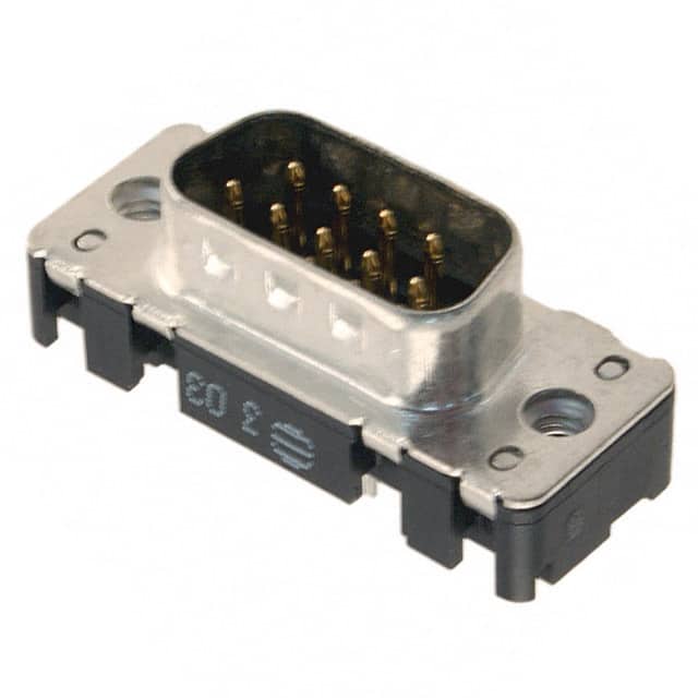 09651217702 CONN D-SUB PLUG 9POS VERT SLDR