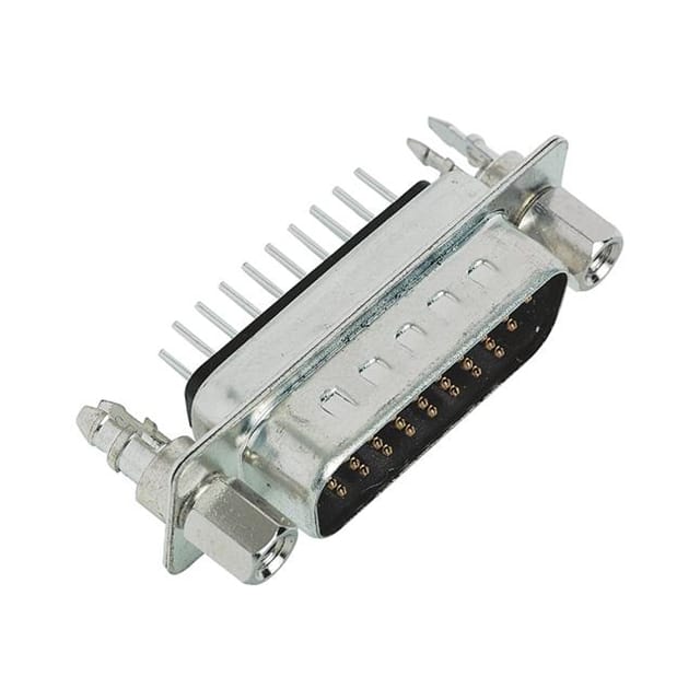 09561615713 CONN D-SUB HD PLUG 15P VERT SLDR