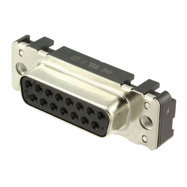 09662516511 CONN D-SUB RCPT 15POS VERT SLDR