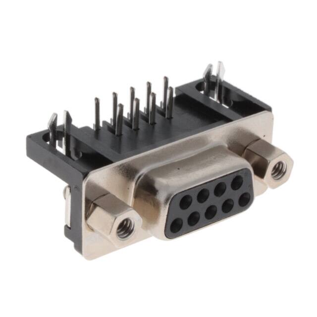 K22X-E9S-NJ30 CONN D-SUB RCPT 9POS R/A SLDR