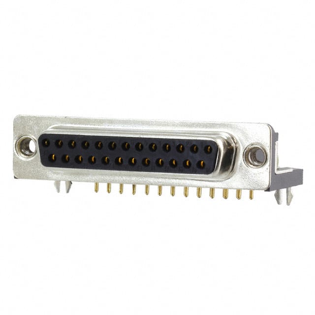 ADF25A-KG-TAXB5 CONN D-SUB RCPT 25POS R/A SLDR