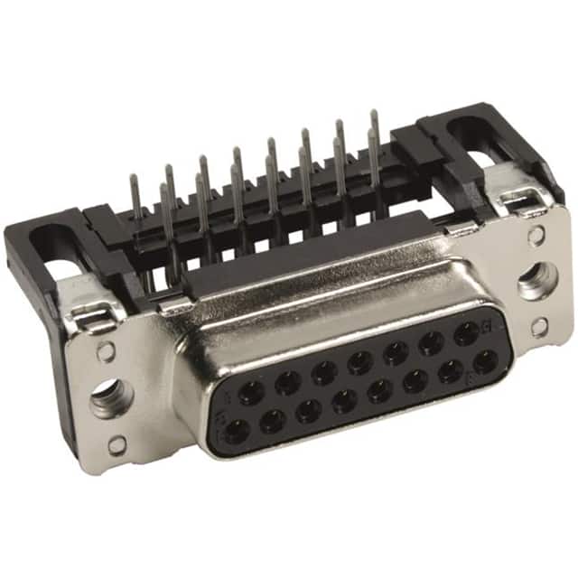 09662127602 CONN D-SUB RCPT 15POS R/A SLDR