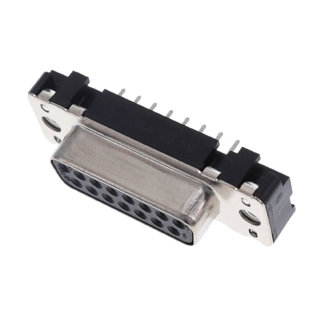 09662115502 CONN D-SUB RCPT 15POS VERT SLDR
