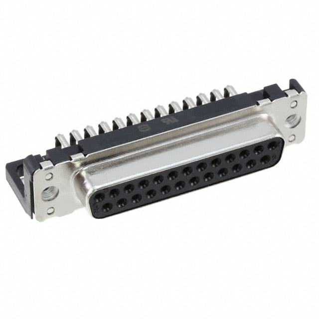 09663527612 CONN D-SUB RCPT 25POS R/A SLDR