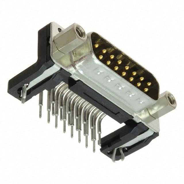 09662636813 CONN D-SUB PLUG 15POS R/A SLDR