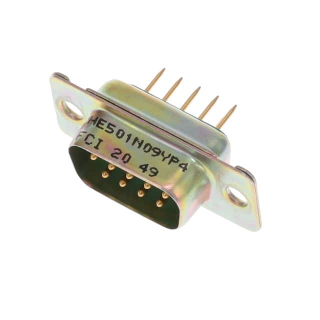 DEM09P300 CONN D-SUB PLUG 9POS VERT SLDR