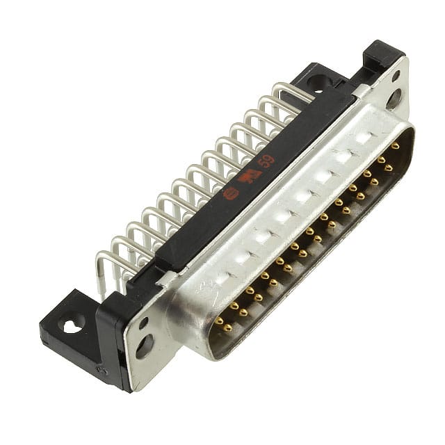 09663226802 CONN D-SUB PLUG 25POS R/A SLDR