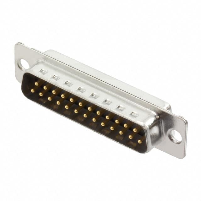 L717DB25PV CONN D-SUB PLUG 25POS VERT SLDR