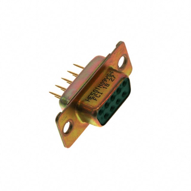 DEM09S300 CONN D-SUB RCPT 9POS VERT SLDR