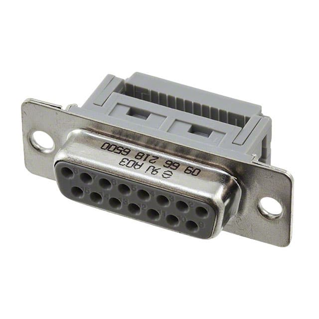 09662186500 CONN D-SUB RCPT 15P PNL MNT IDC