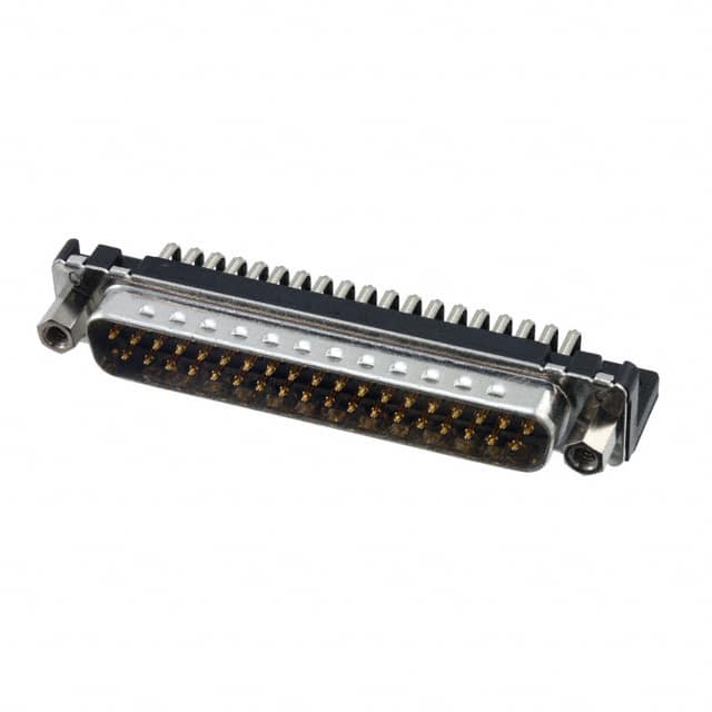 09654626813 CONN D-SUB PLUG 37POS R/A SLDR