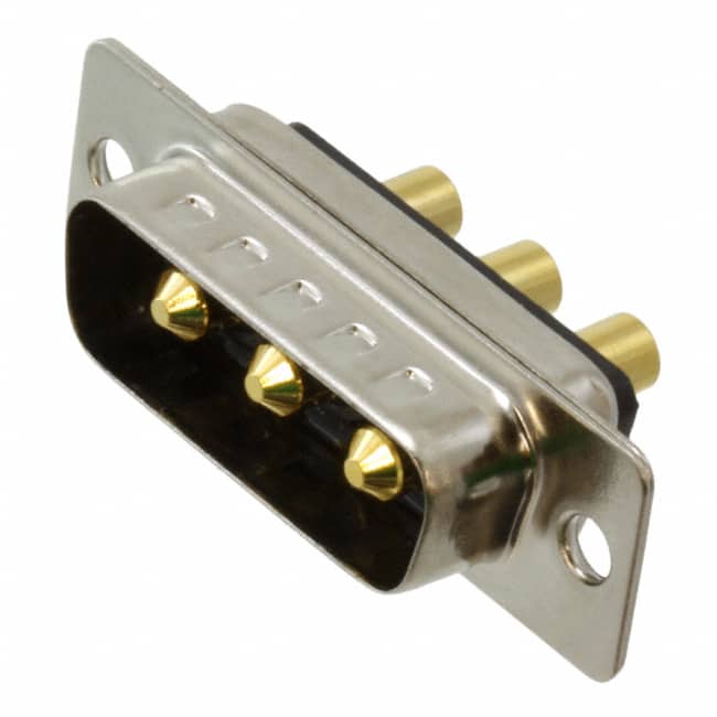 681S3W3103L001 CONN D-SUB PLUG 3P PNL MNT SLDR