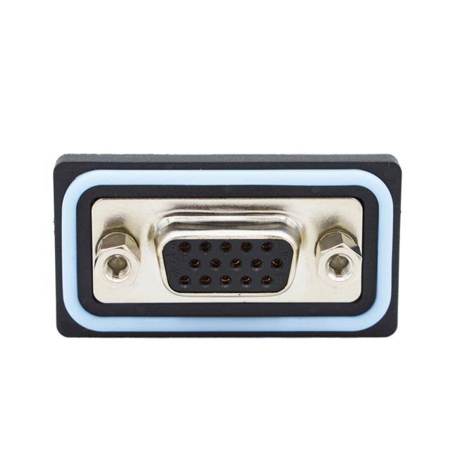 HDF-R15-213L012 CONN D-SUB HD RCPT 15P R/A SLDR