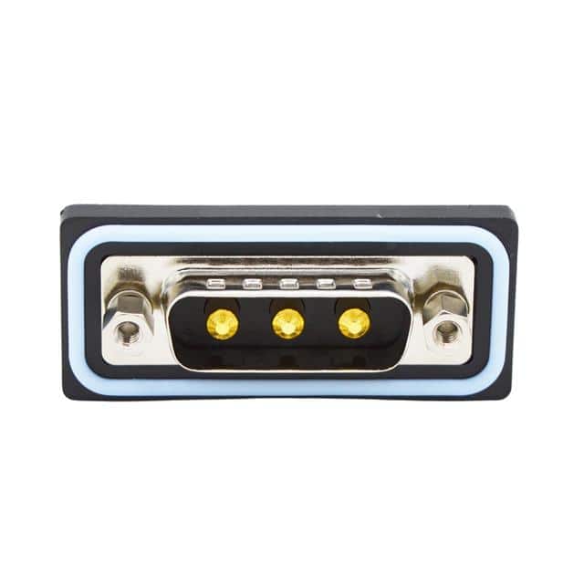 CDFR3W3113L412 CONN D-SUB PLUG 3POS R/A SLDR