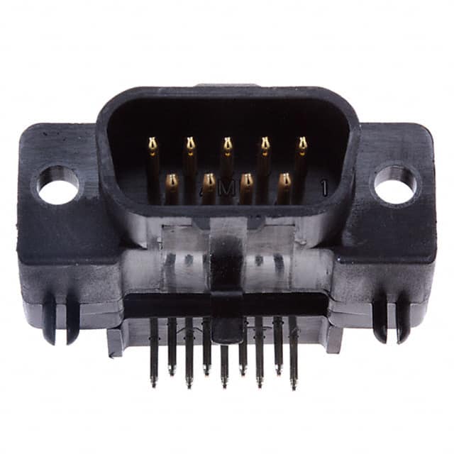 745001-3 CONN D-SUB PLUG 9POS R/A SLDR