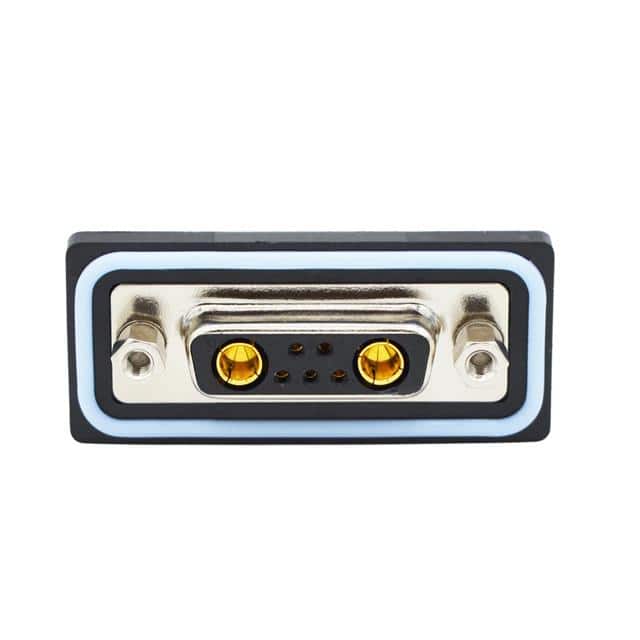 CDFR7W2213L412 CONN D-SUB RCPT 7POS R/A SLDR
