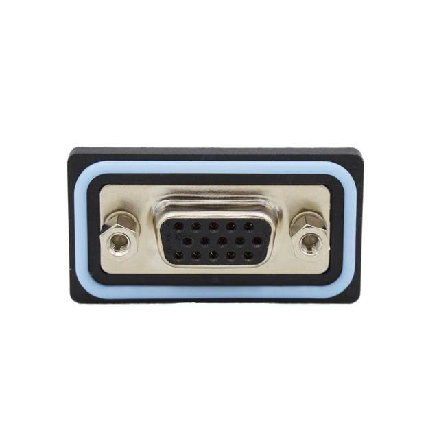 HDF-S15-203L012 CONN D-SUB HD RCPT 15POS PNL MNT
