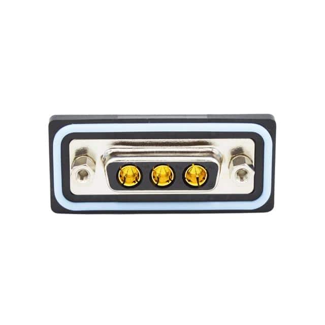 CDFR3W3213L262 CONN D-SUB RCPT 3POS R/A SLDR