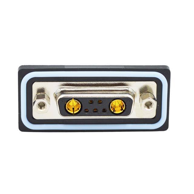 CDFR7W2213L262 CONN D-SUB RCPT 7POS R/A SLDR