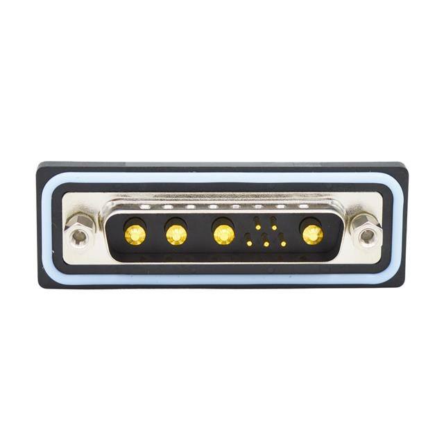 CDFV9W4113L212 CONN D-SUB PLUG 9P PNL MNT SLDR