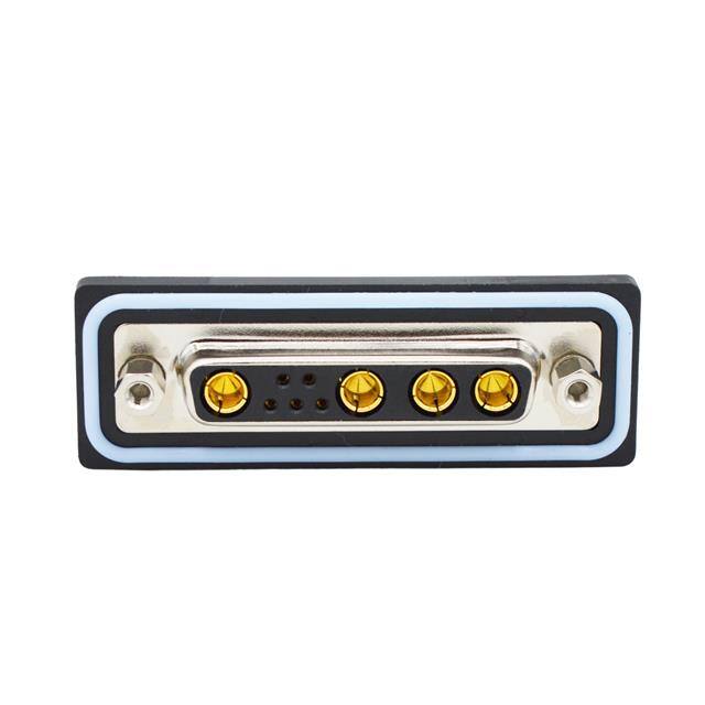 CDFS9W4203L412 CONN D-SUB RCPT 9POS PNL MNT